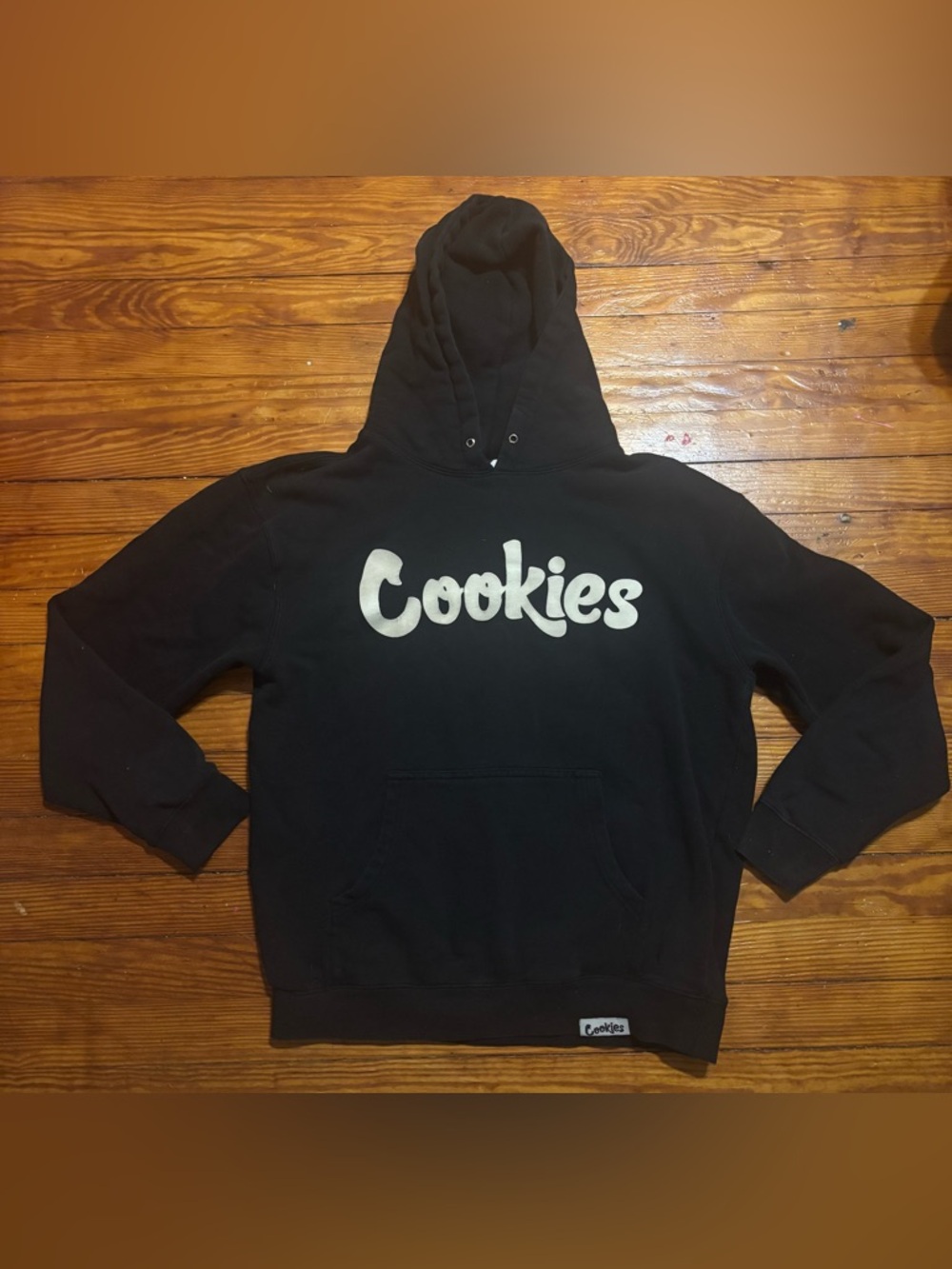 Cookies Black Hoodie - Cookies Pullover Hoodie